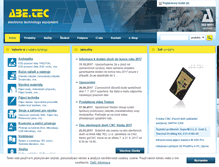 Tablet Screenshot of abetec.cz